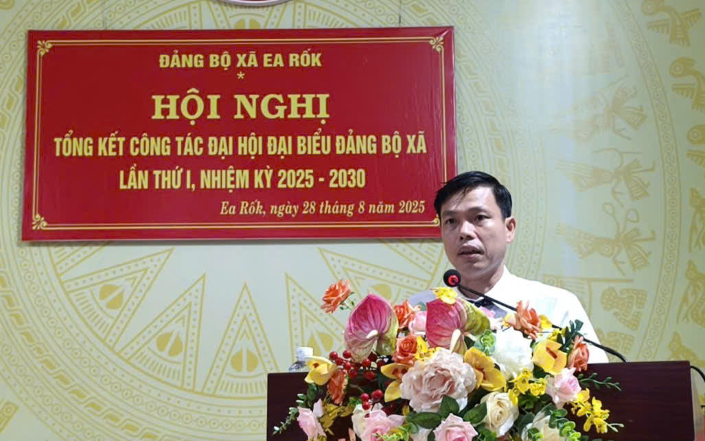 Hội nghị Tổng kết công tác Đại hội đại biểu Đảng bộ xã lần thứ I, nhiệm kỳ 2025 – 2030