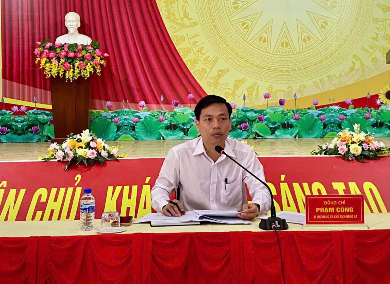 Xã Ea Rốk lấy ý kiến cử tri nơi công tác đối với người được giới thiệu ứng cử đại biểu HĐND xã nhiệm kỳ 2026 – 2031