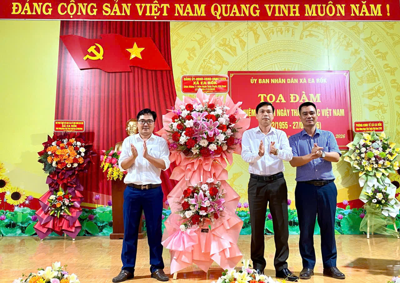 Xã Ea Rốk tọa đàm kỷ niệm 71 năm Ngày Thầy thuốc Việt Nam (27/2/1955 – 27/2/2026)