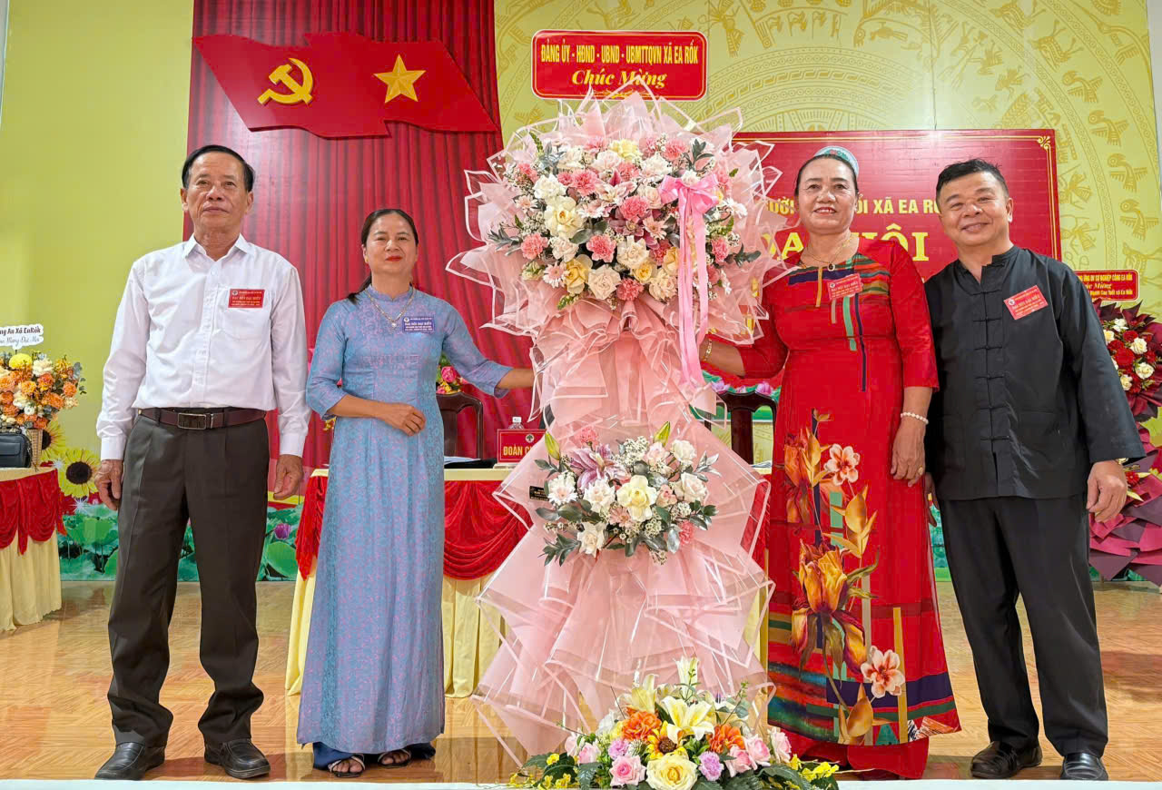 Đại hội Đại biểu Hội Người cao tuổi xã Ea Rốk lần thứ I, nhiệm kỳ 2026–2031 thành công tốt đẹp