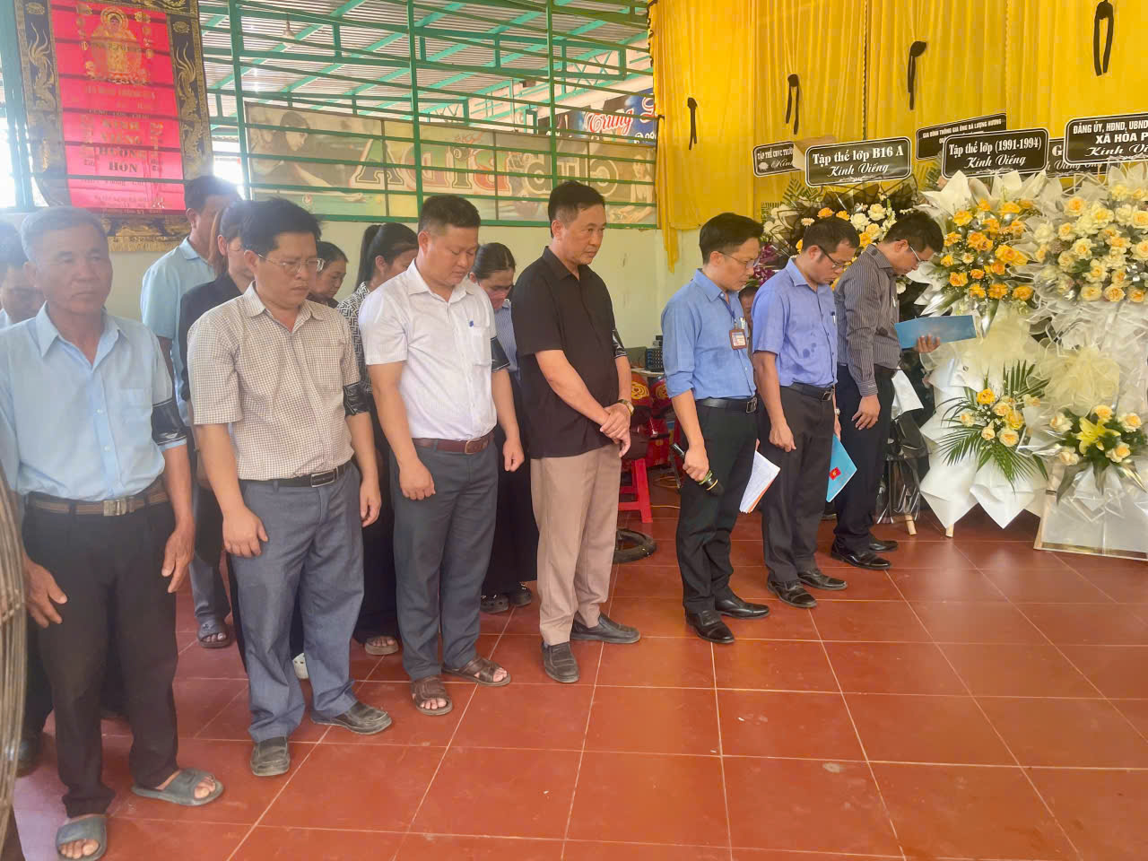 Lễ truy điệu Đảng viên 60 năm tuổi Đảng