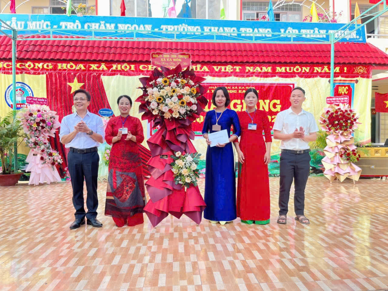 Xã Ea Rốk: Khai giảng năm học mới 2025- 2026