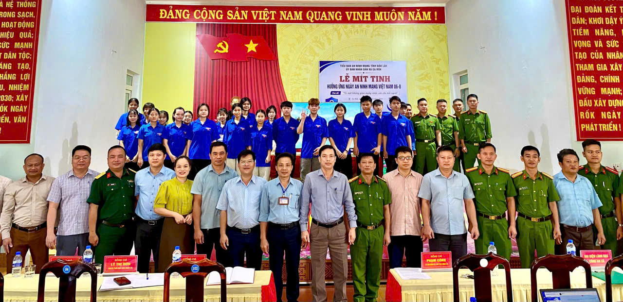 Lễ mít tinh hưởng ứng Ngày An ninh mạng Việt Nam năm 2026